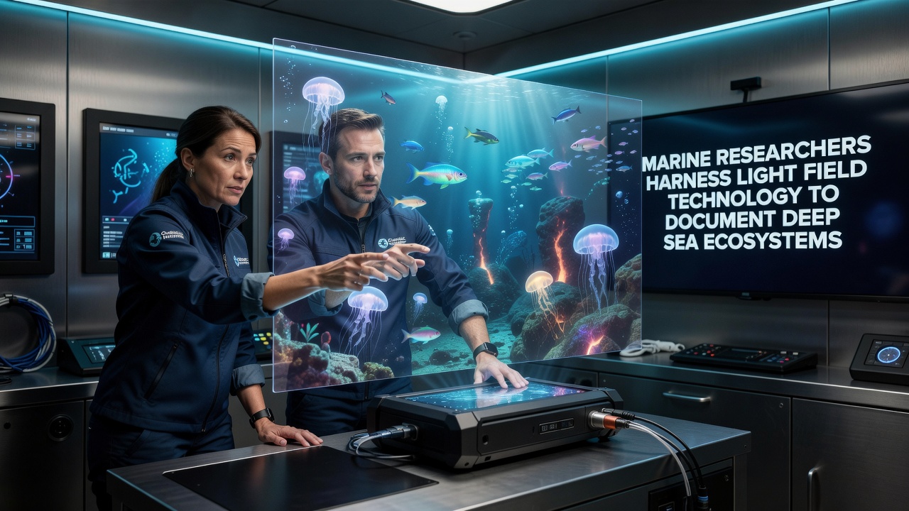 Marine Researchers Harness Light Field Technology to Document Deep Sea Ecosystems