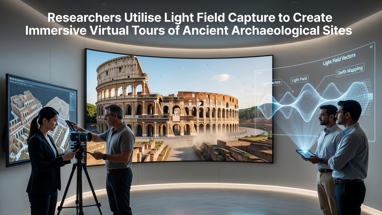 Researchers Utilize Light Field Capture to Create Immersive Virtual Tours of Ancient Archaeological Sites